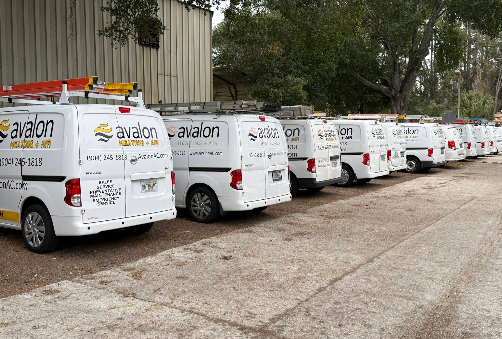 avalon heating air electrical vans