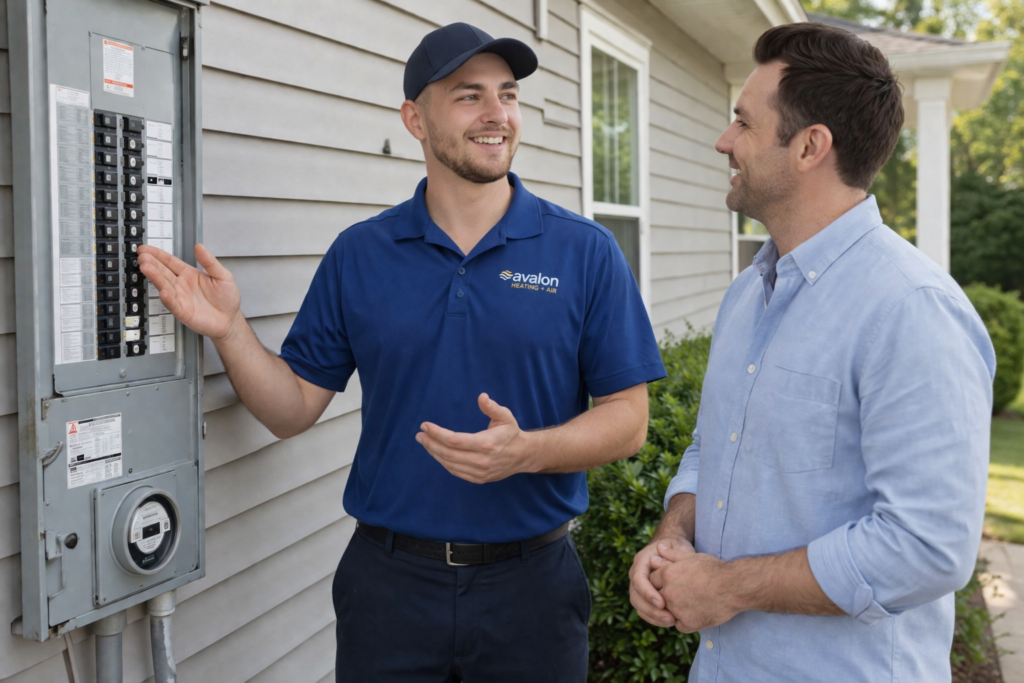 avalon heating air electrical surge protection